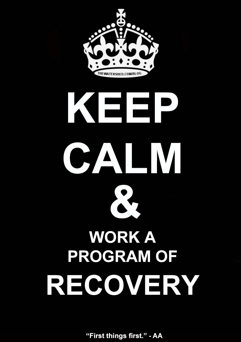 Have a Sober Holiday Season: Keep Calm and Work a Program of Recovery!
